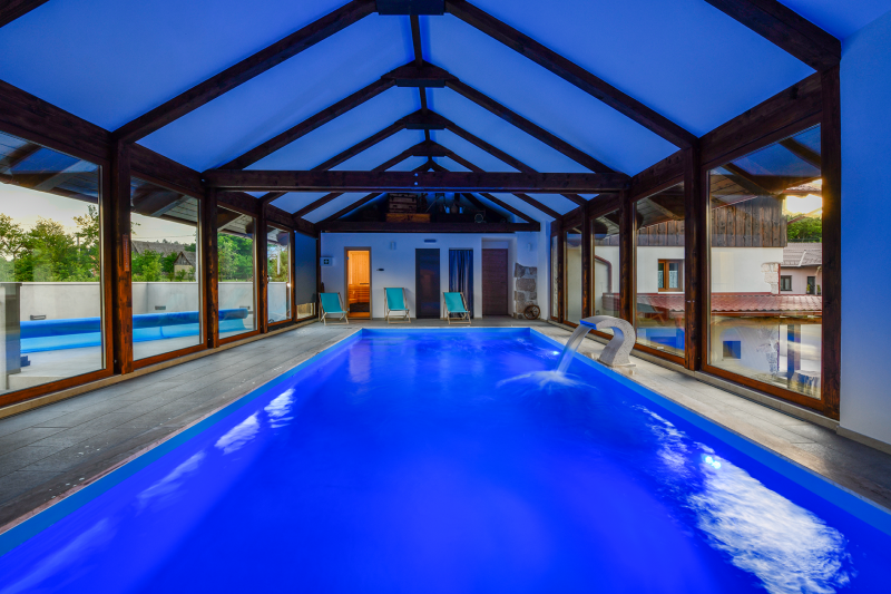 Luxury houses with indoor pool and sauna in Lika, near Plitvice Lakes, Croatia